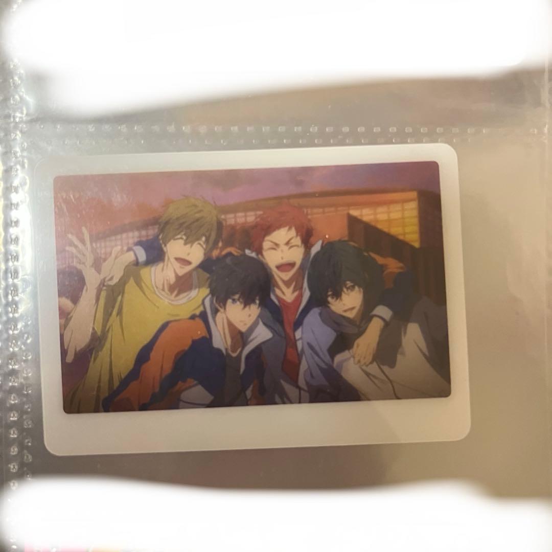 Free! MS ミニフォトカード 七瀬遙 桐嶋郁弥 椎名旭 橘真琴