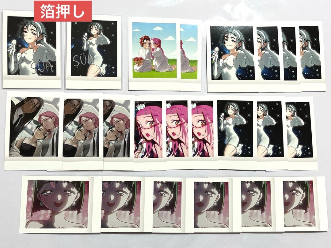 ALIEN STAGE ベビーフィギュア　缶バッジ　箔押しありぱしゃこれ　スア