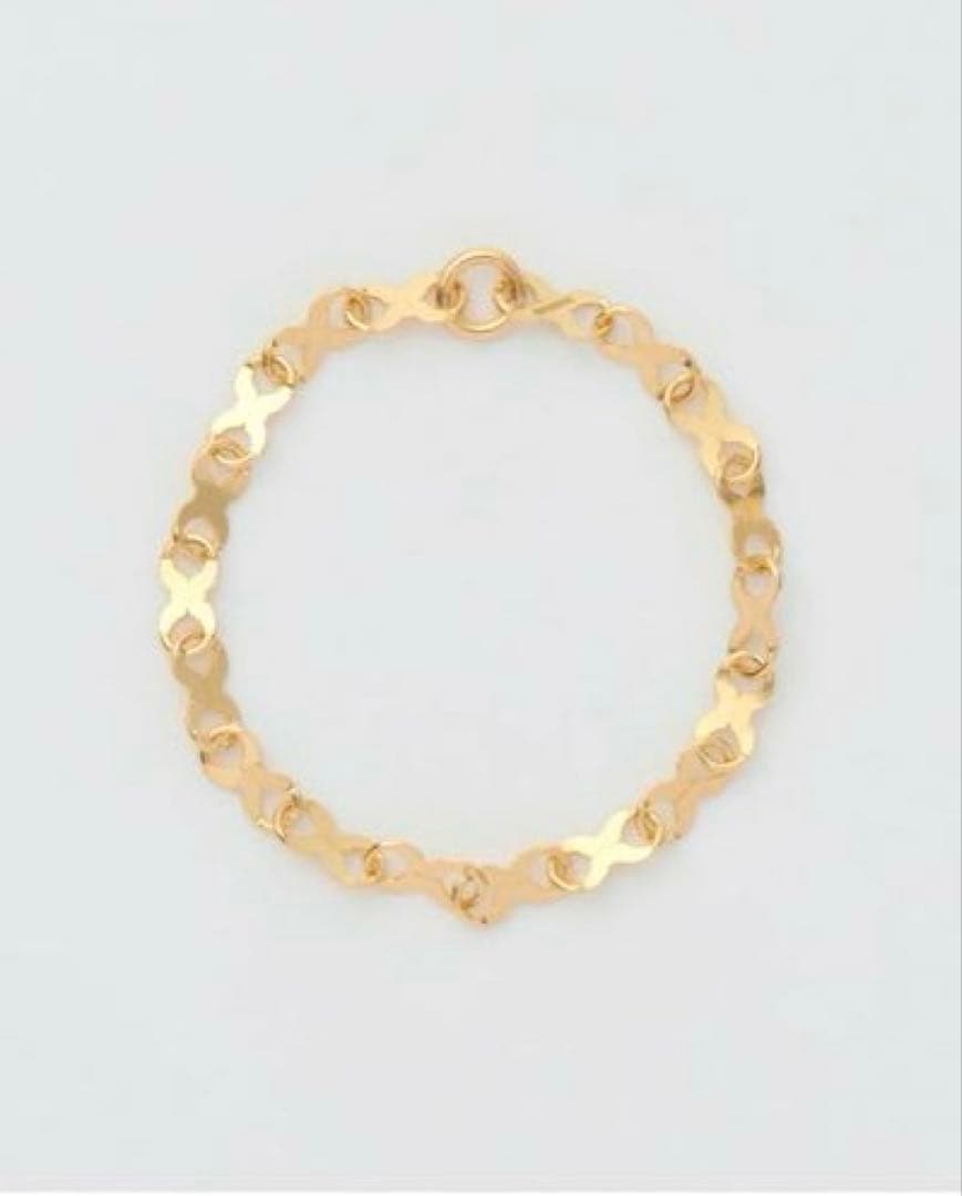 SHISHIKUI XR ゴールドチェーンリング L