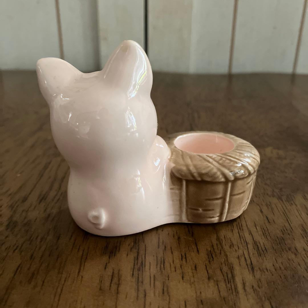 ザシキブタ　キャンドル立て　サンリオレトロ