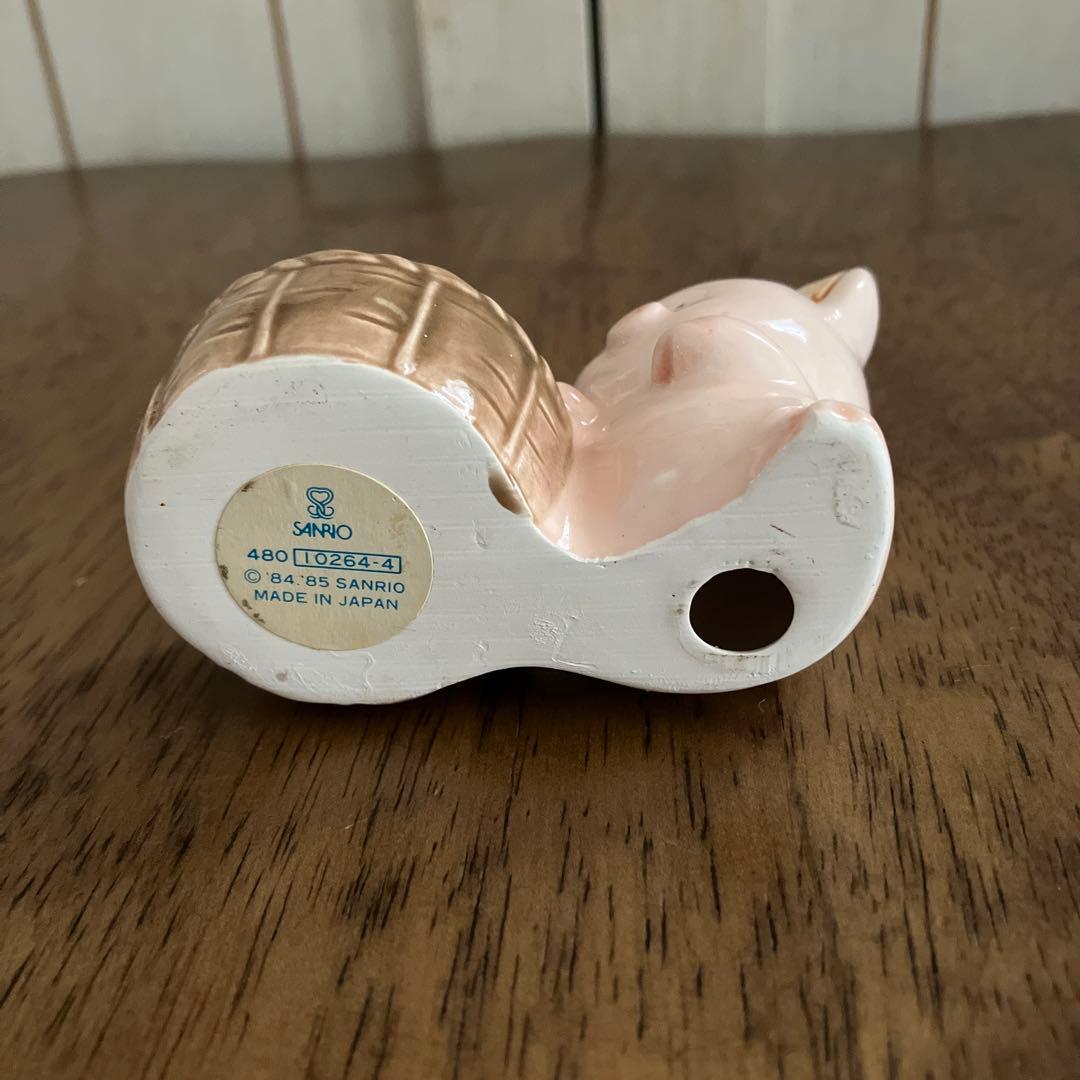 ザシキブタ　キャンドル立て　サンリオレトロ