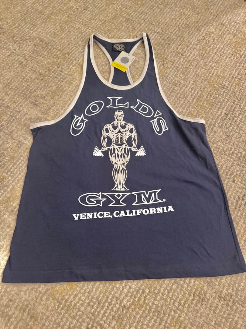 F*Y様 ゴールドジムストリンガータンクトップ　LA Veniceロゴ入り