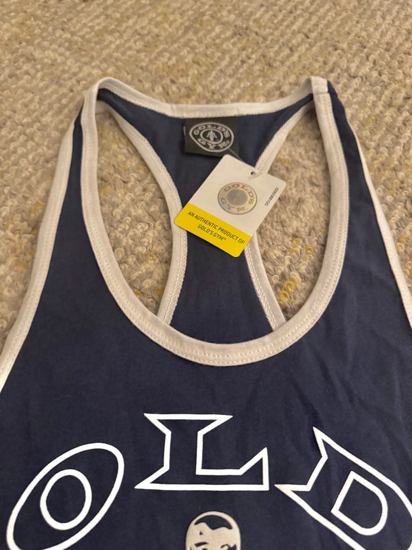 F*Y様 ゴールドジムストリンガータンクトップ　LA Veniceロゴ入り