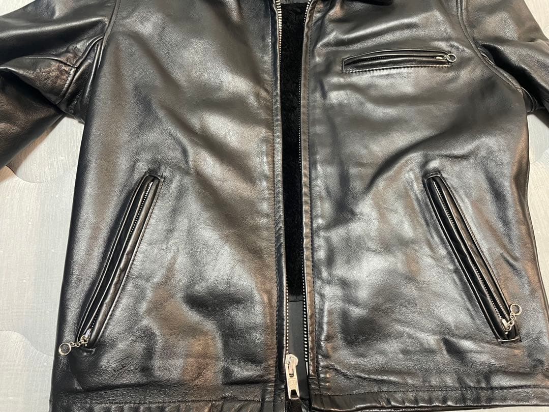 SCHOTT★ショット★643★シングルライダースジャケット★40★牛革★