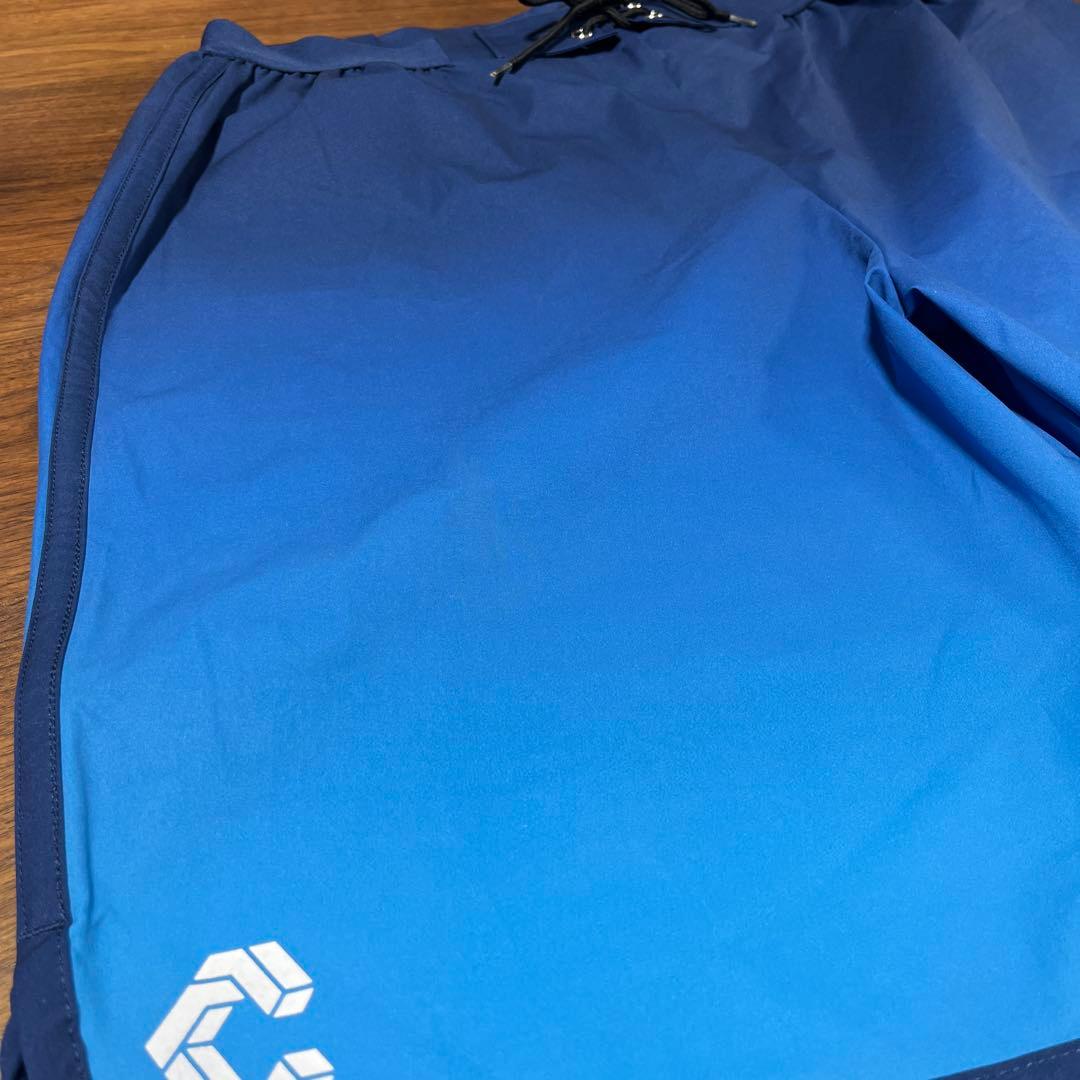 CRONOS 青 Lサイズ　サーフパンツ　クロノス　水着　ストラップ