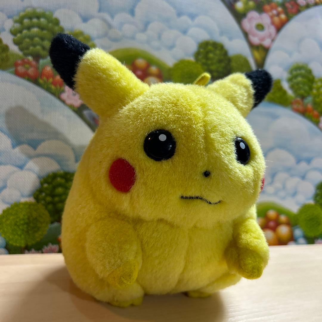 レア‼️初期 TOMY ピカチュウ ぬいぐるみ 当時物 希少 ポケモン フィギュア