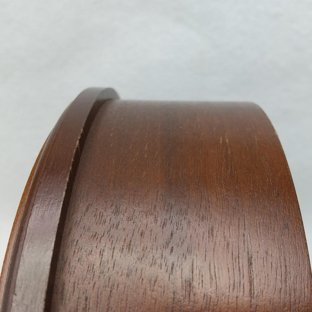 マルマン ユンハンス 電波置時計 木製 ヴィンテージ レア 動作確認済み