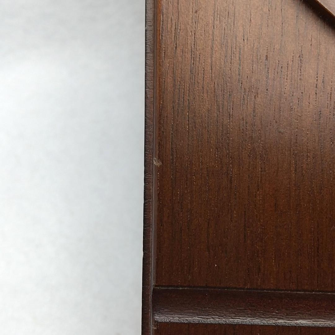 マルマン ユンハンス 電波置時計 木製 ヴィンテージ レア 動作確認済み