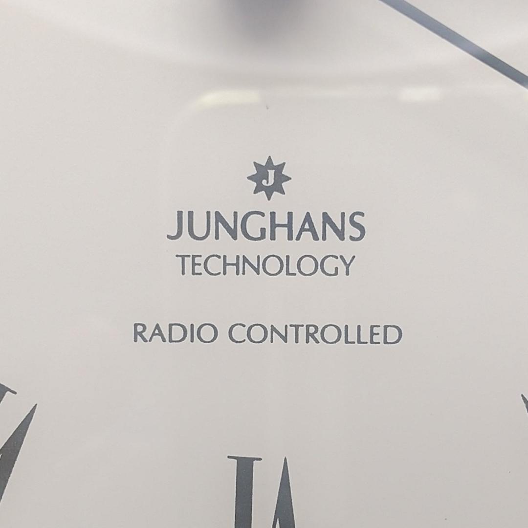 マルマン ユンハンス 電波置時計 木製 ヴィンテージ レア 動作確認済み