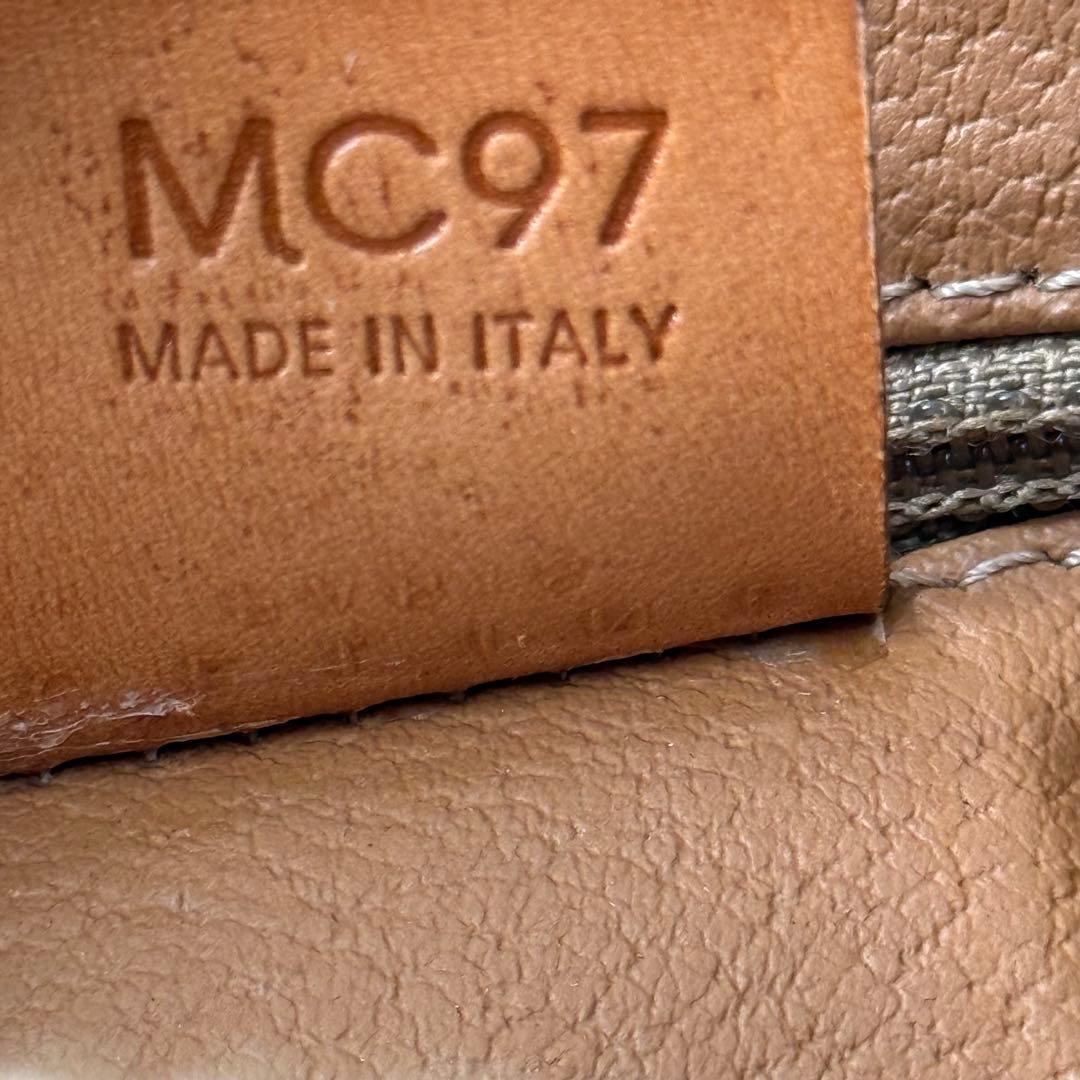 セリーヌ マカダム ハンドバッグ ミニボストンバッグ PVC レザー ブラウン