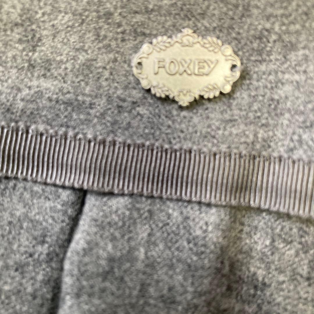 【タグ付き試着のみ】フォクシーブティック　FOXEY ウール100%スカート38