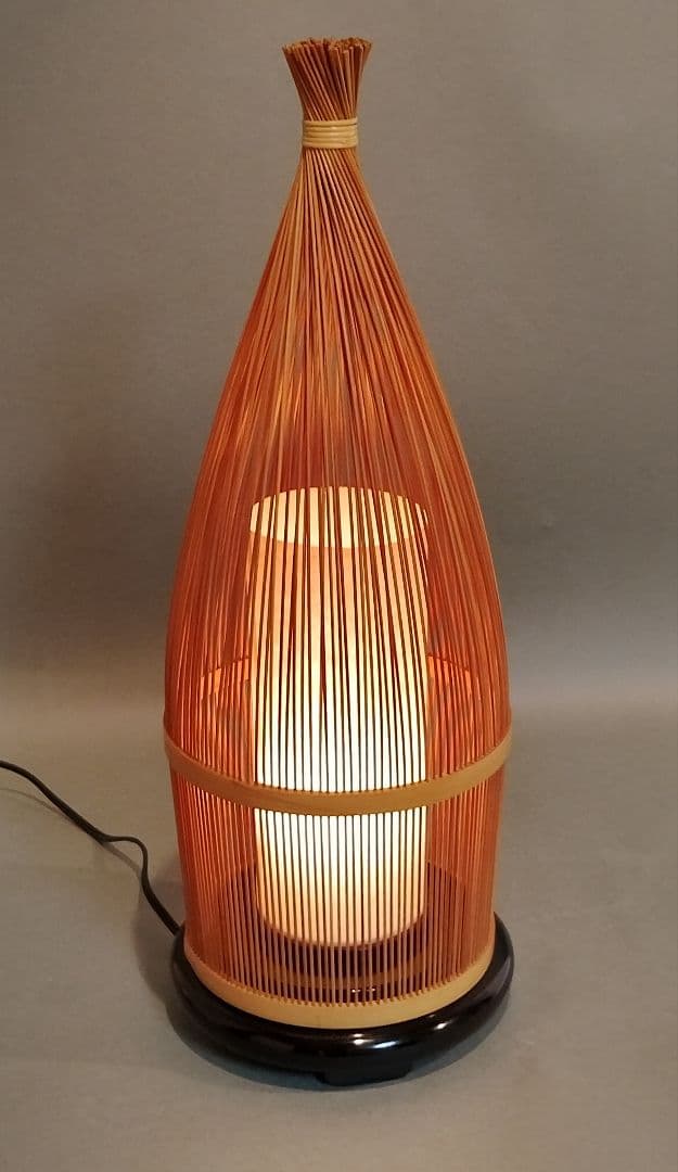 竹千筋細工 行灯 羽衣（和風照明）