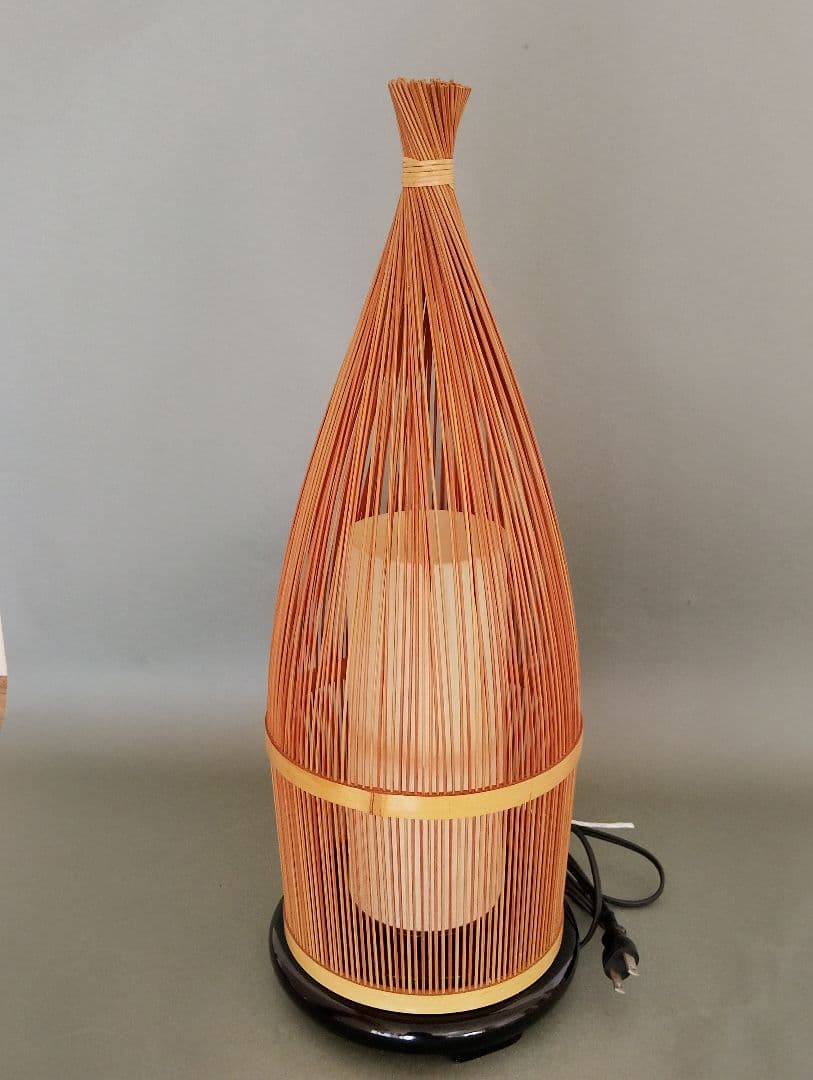 竹千筋細工 行灯 羽衣（和風照明）