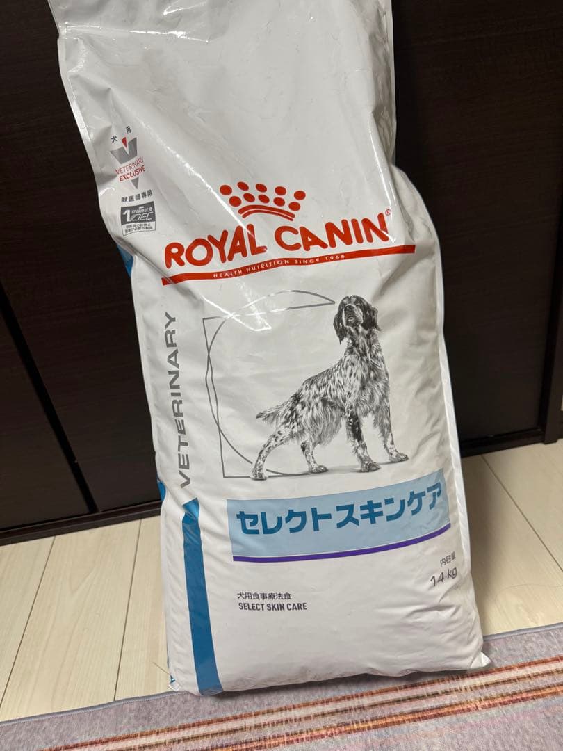 ①ロイヤルカナン 療法食 犬用 セレクトスキンケア(14kg)