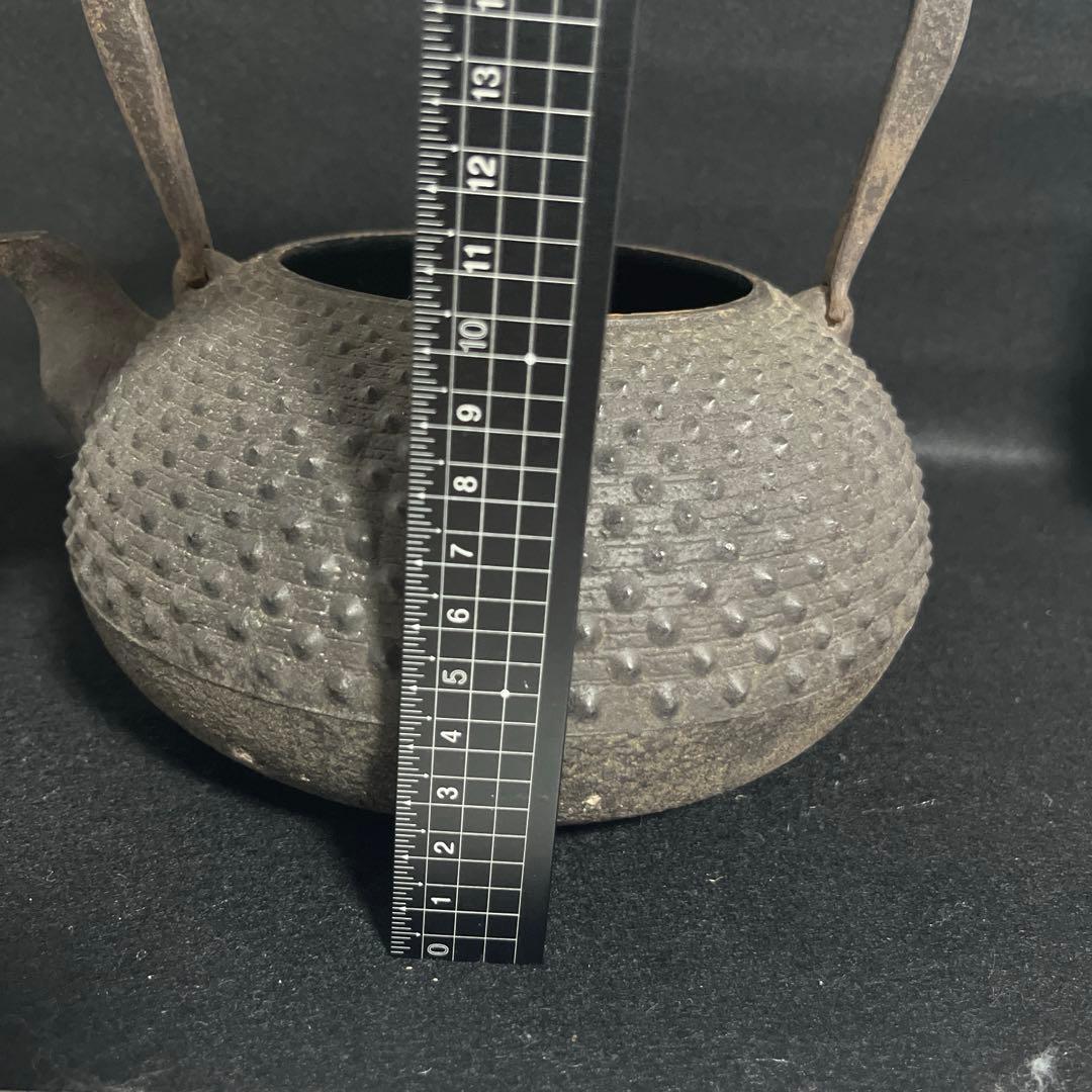 【F】南部鉄瓶　茶道　道具