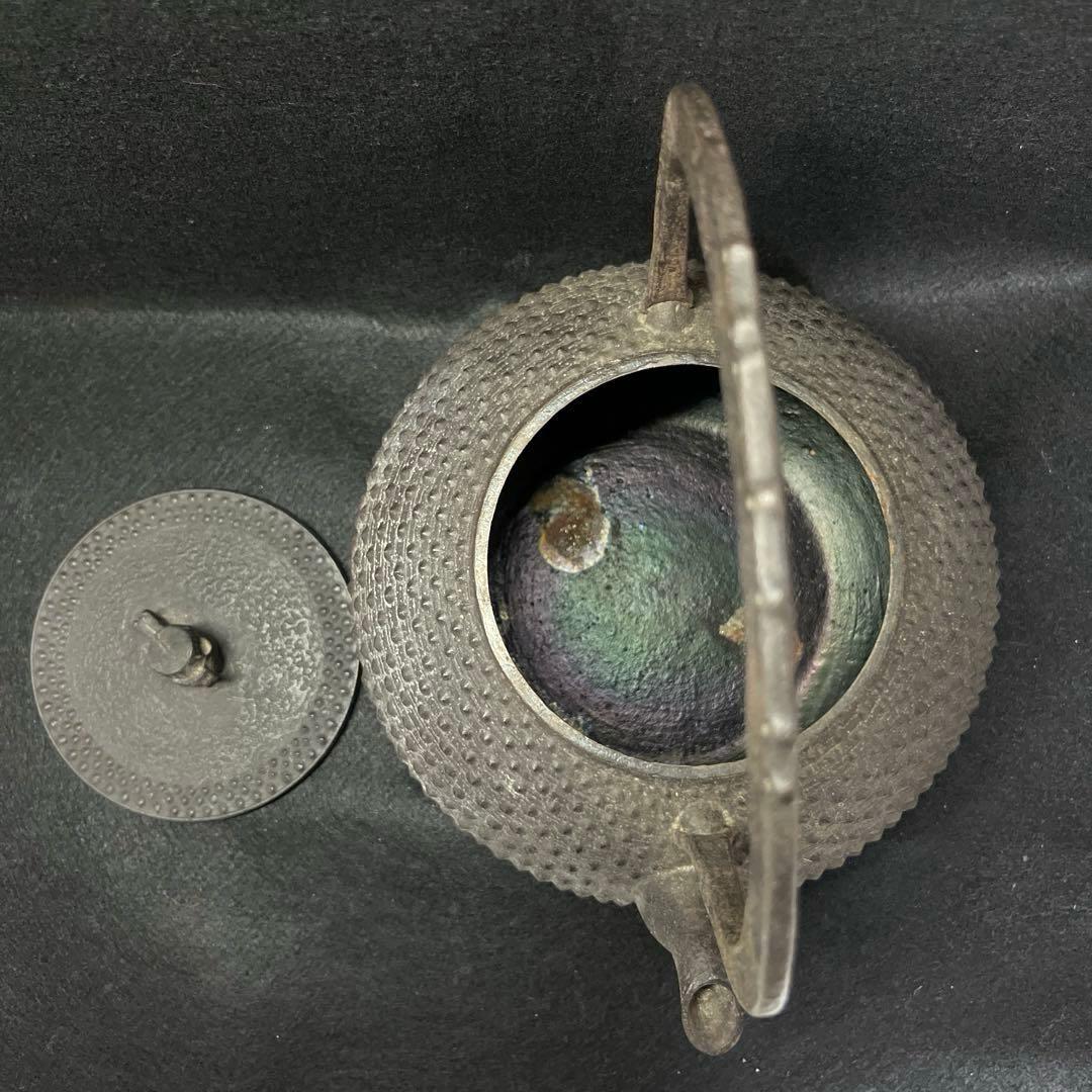 【F】南部鉄瓶　茶道　道具