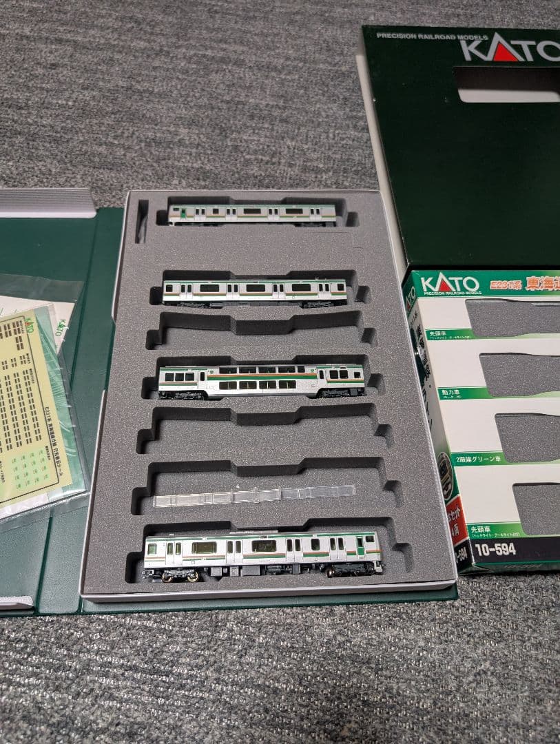 KATO Nゲージ E231　東海道線　湘南新宿ライン線基本セット4両