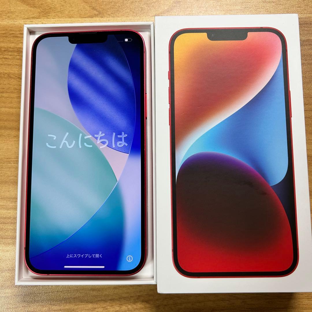 iPhone 14 Plus 128GB PRODUCT RED 本体 フリー