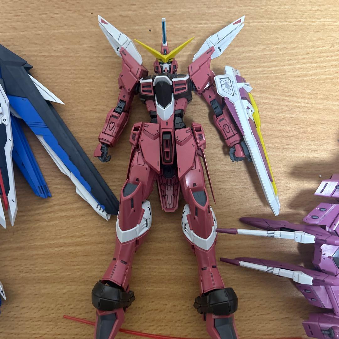 MG フリーダムガンダム　ジャスティスガンダム