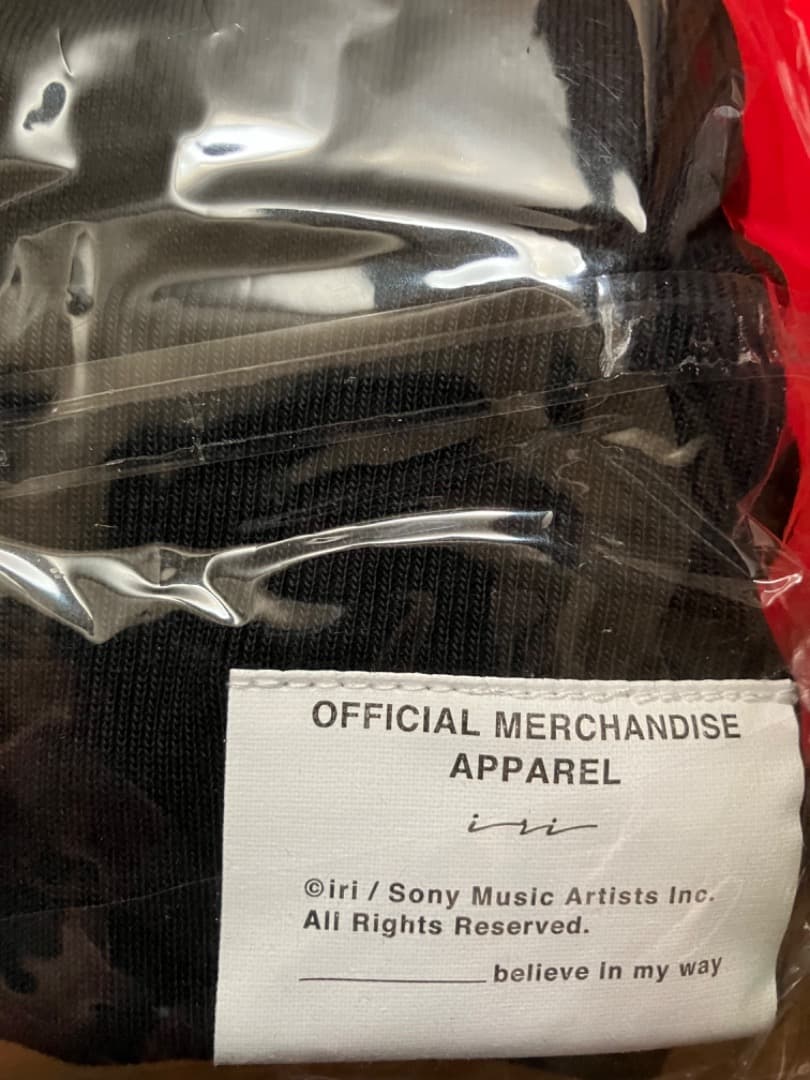 iriの2025 Spring Goods ジップフーディー　パーカー　新品XL