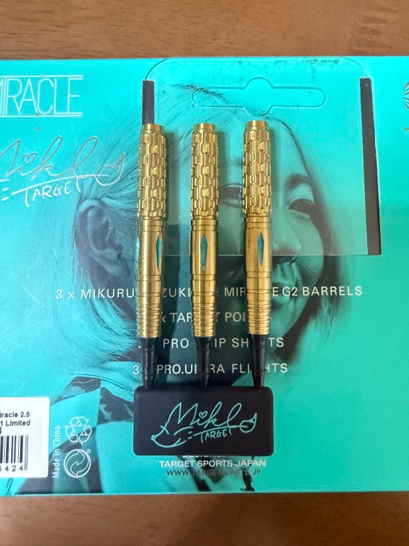 廃盤レア 超美品 TARGET 鈴木未来モデル ミラクルG2 限定モデル