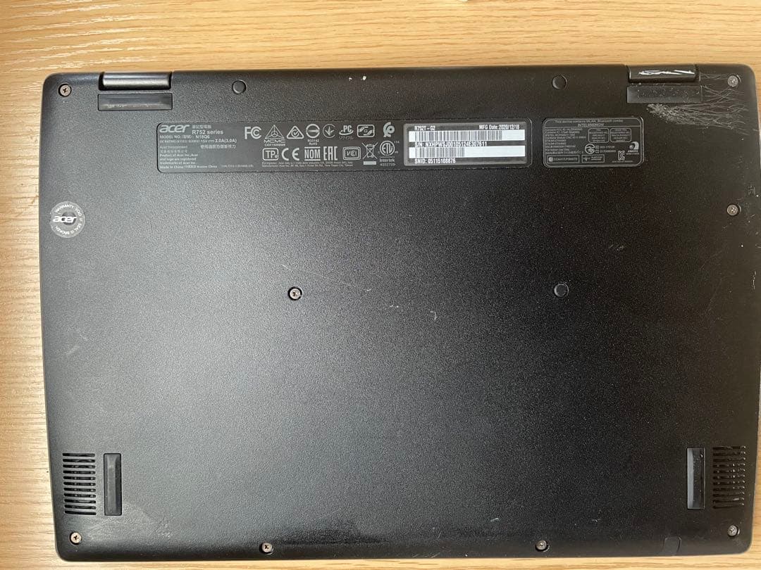 Acer Chromebook 本体 タッチスクリーン ACアダプター付き