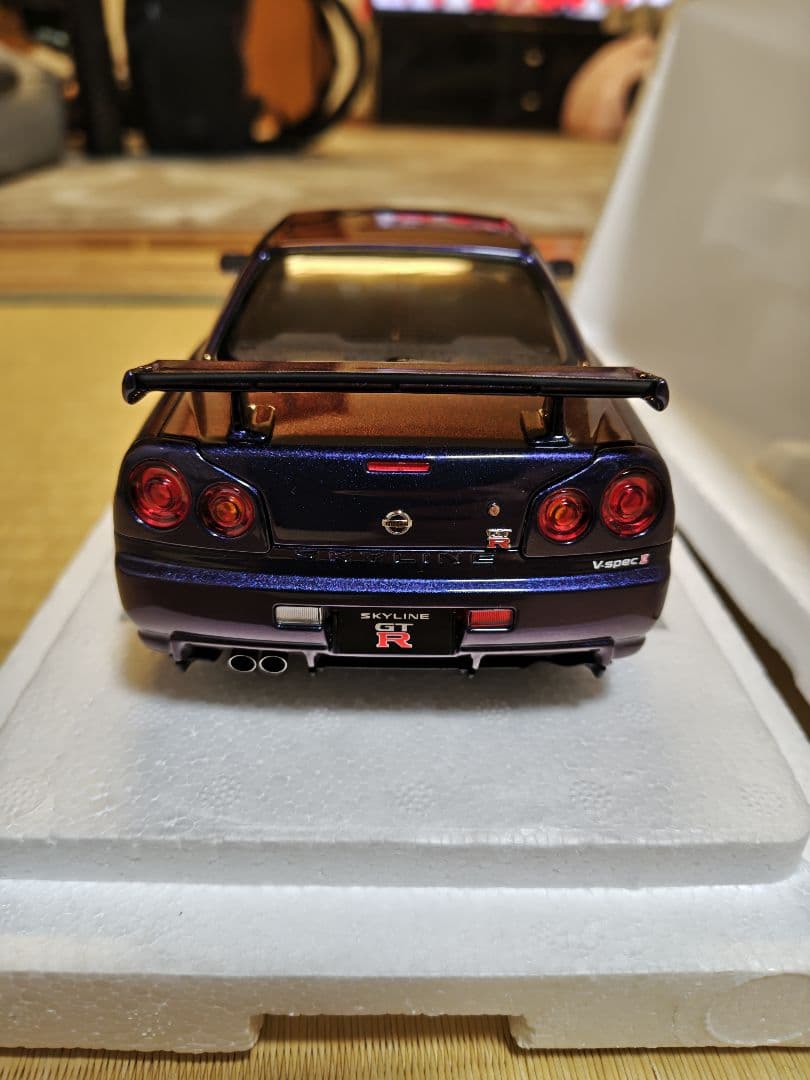 Autoart 1/18 BNR34 スカイラインGT-R V-specⅡ
