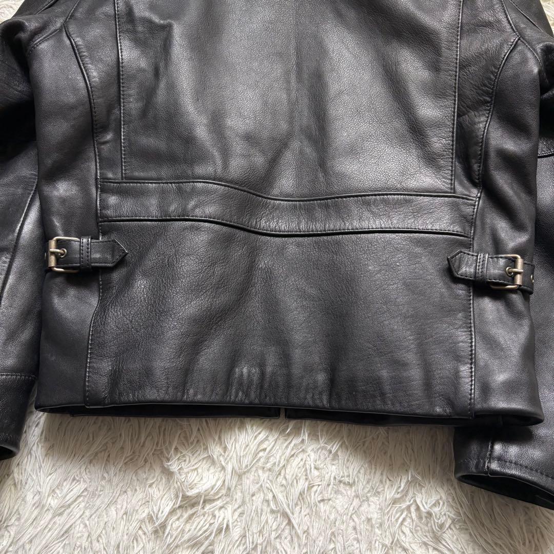 希少 HARLEY DAVIDSON シングルライダース レザージャケット36