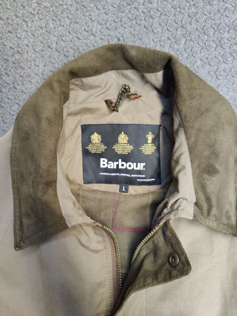 Barbour バブアー ビデイル ノンワックス スペイ L