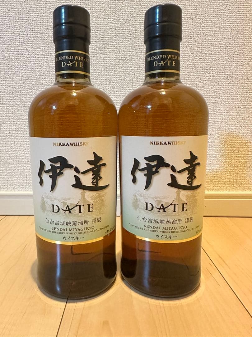 ニッカウイスキー　伊達　700ml 2本セット