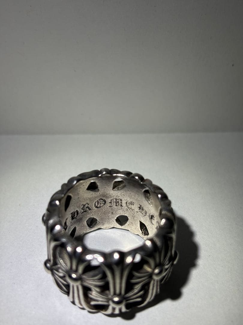 セメタリークロスリング　シルバー925　21号程度