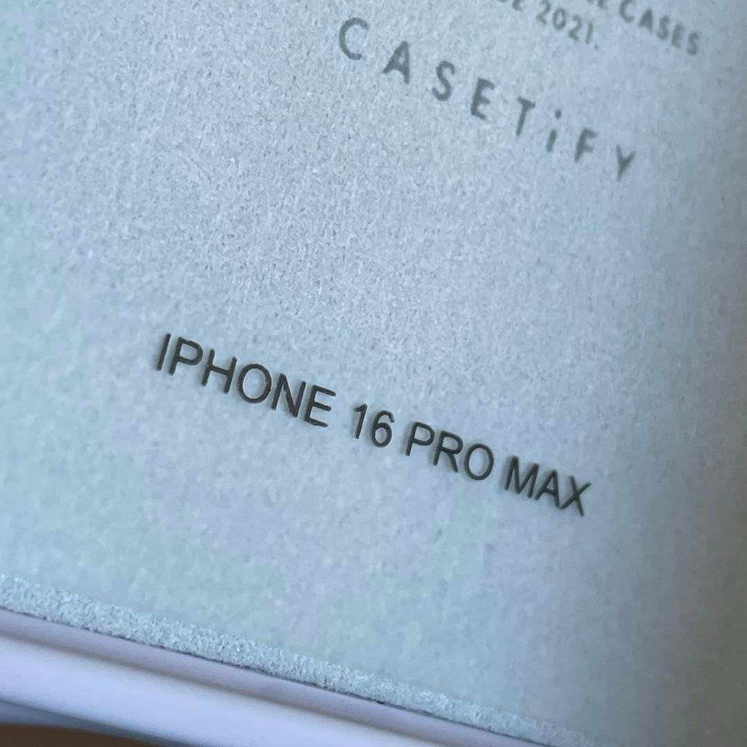 CASETiFY iPhone 16 Pro Max リップルシリコンケース