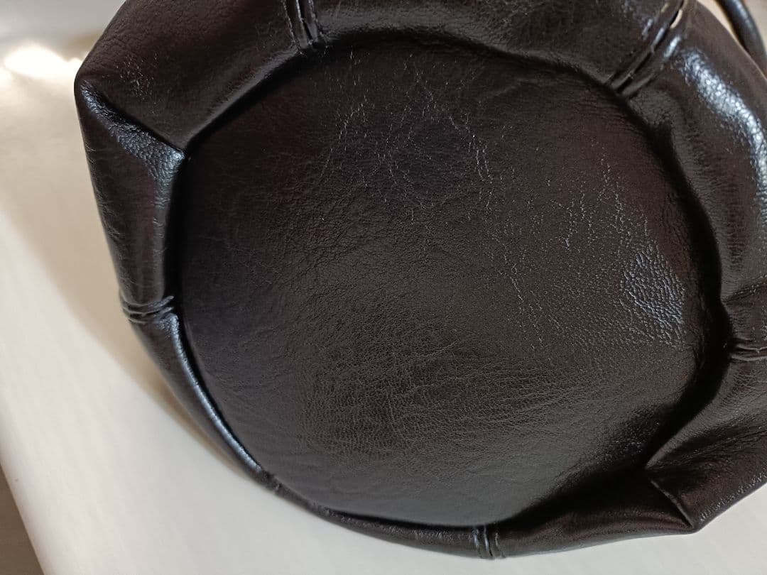 【ぷぅぷ】ブラックショルダーバッグ