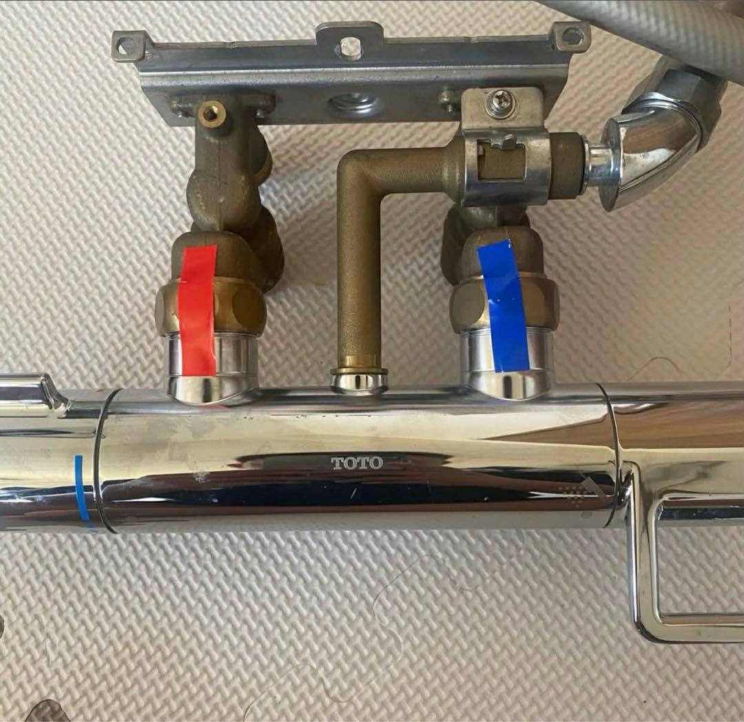 TOTO 混合水栓 クローム仕上げ