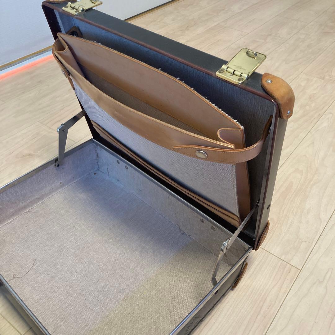 希少・美品】グローブトロッター トラベルケース（ブラウン）大阪直営店購入／鍵なし