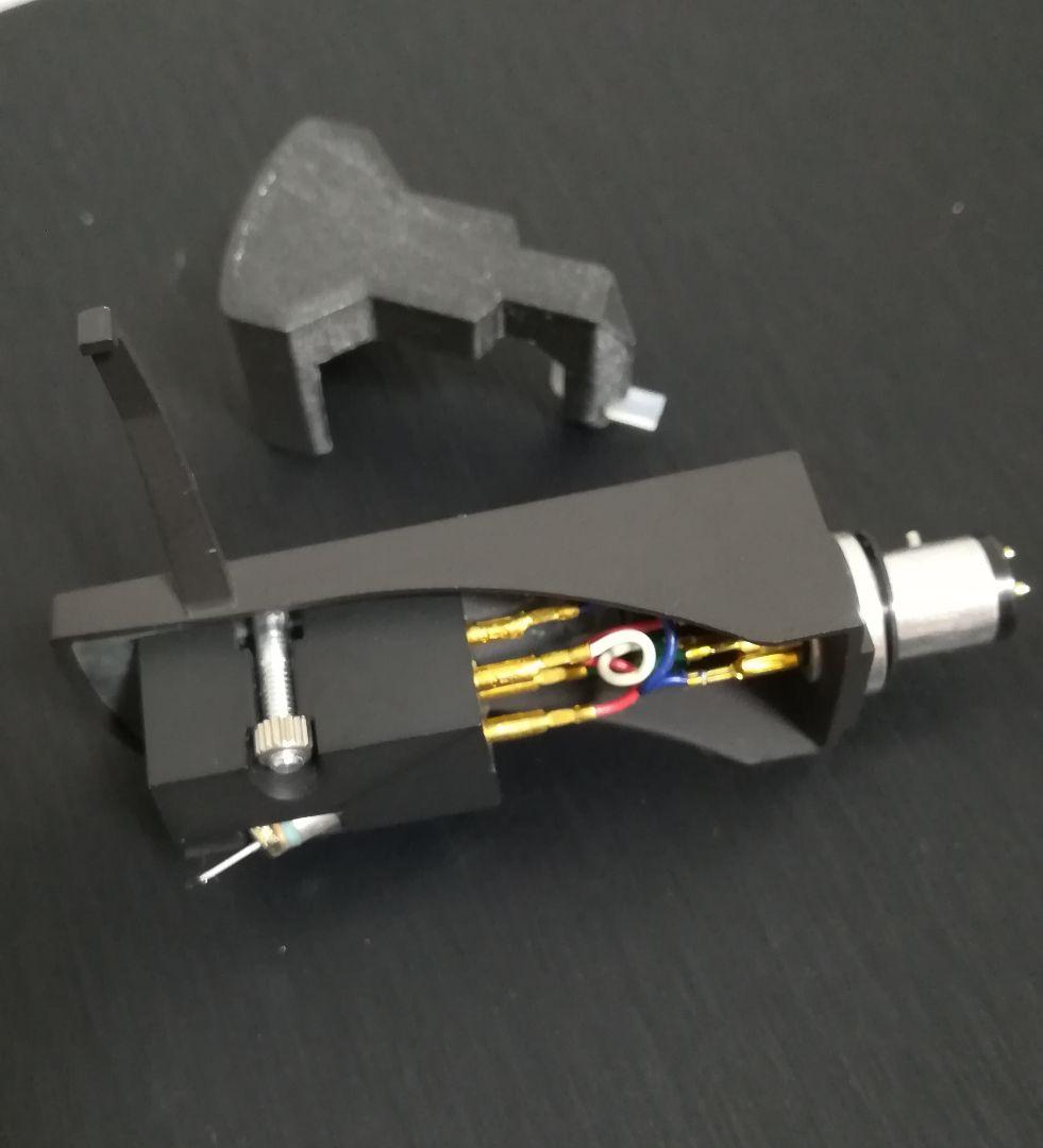 デノン MCカートリッジ DL-103 ヘッドシェル PCL-7 出音良好美品