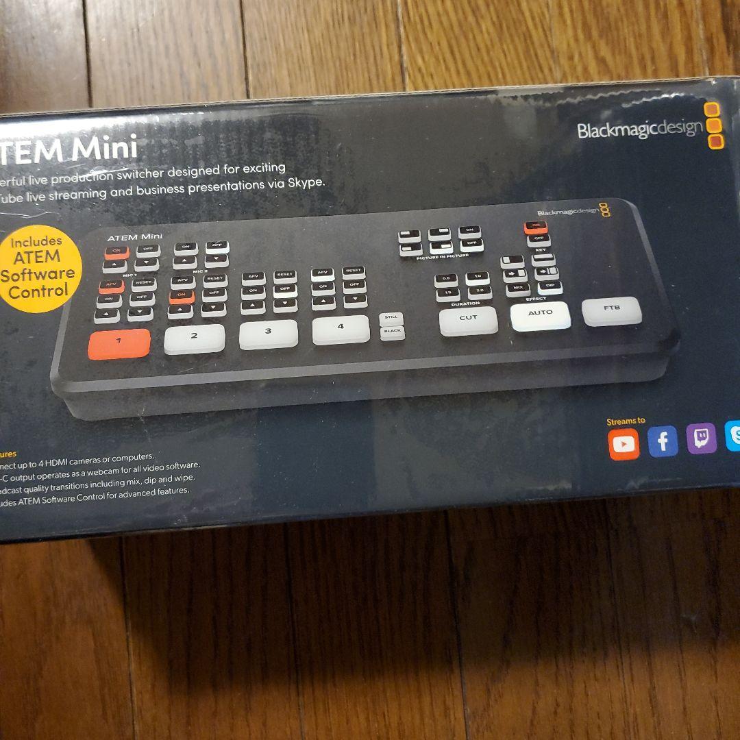 新品 Blackmagic Design ATEM Mini シュリンク包装