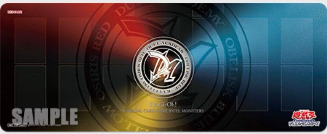 遊戯王　プレイマット　ハーフ　GX　アカデミアロゴ　ゆうゆうメルカリ便