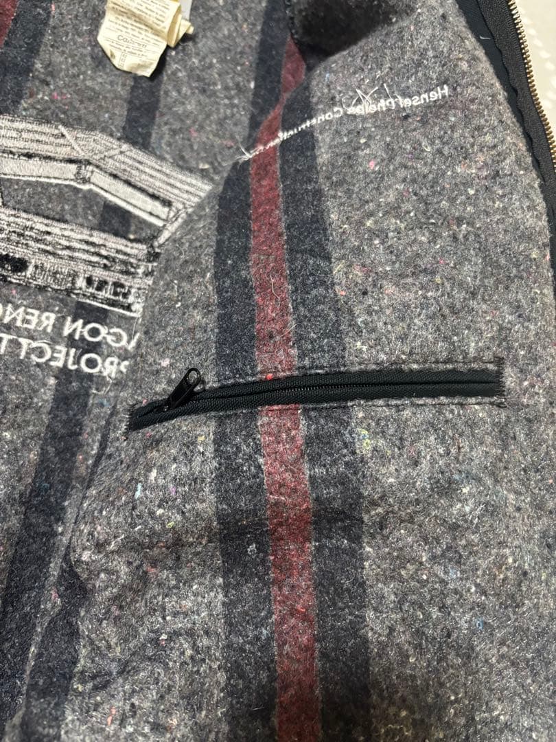 【レア】 Carhartt デトロイトジャケット 刺繍 ブラック 42 J01