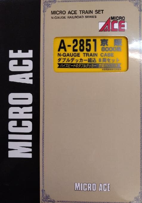 京阪８０００系ダブルデッカー組込８両セット