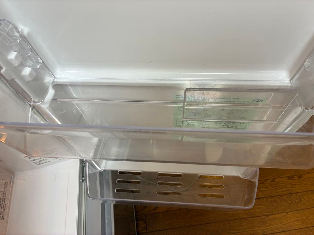 2ドア 三菱ノンフロン冷凍冷蔵庫 MR-P15T-S 146L