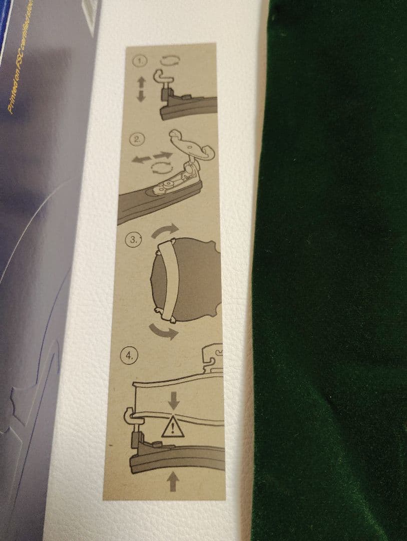 未開封新品　KUN Coussin Bravo violaショルダーレスト肩当て