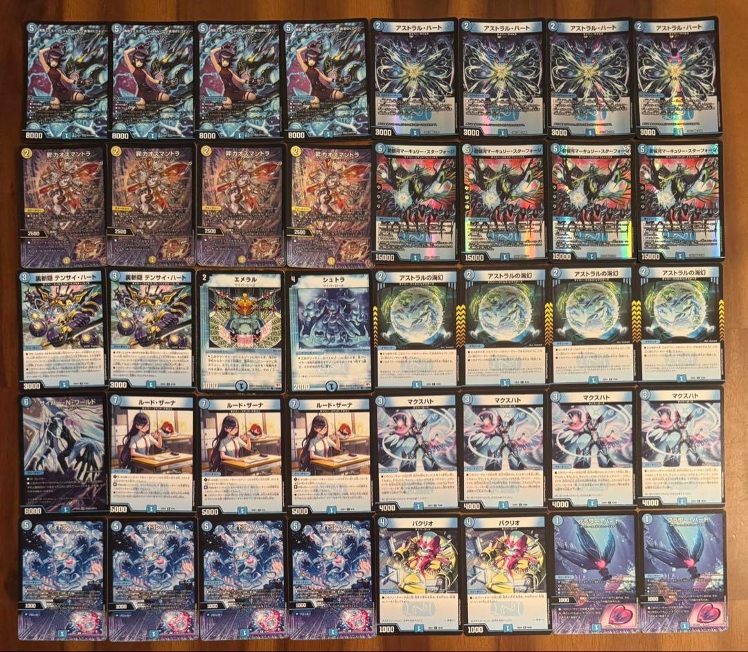 デュエマ 超CS優勝　青単サイバー　デッキ