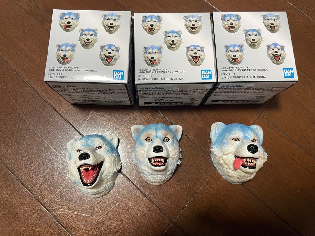 マンウィズ一番くじ　マグネット3種類