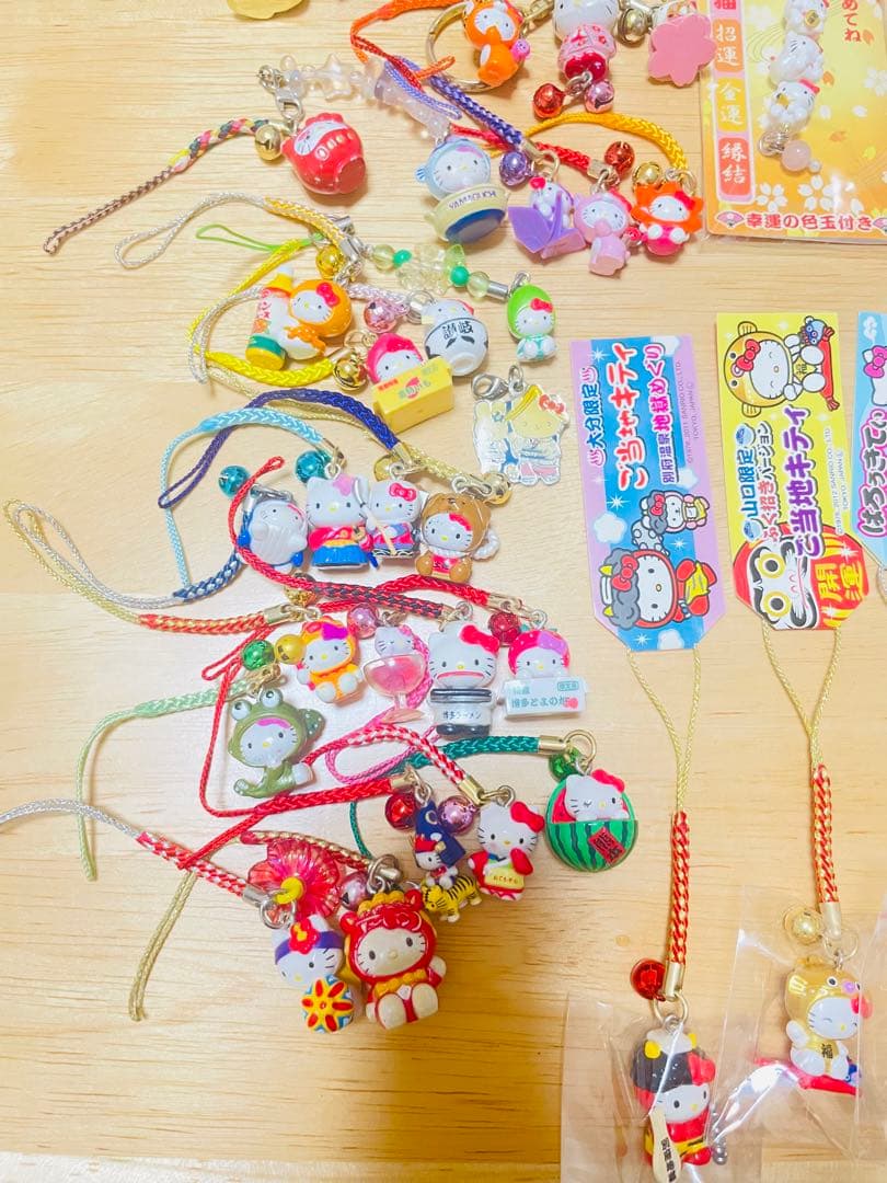 ご当地ハローキティ ストラップセット