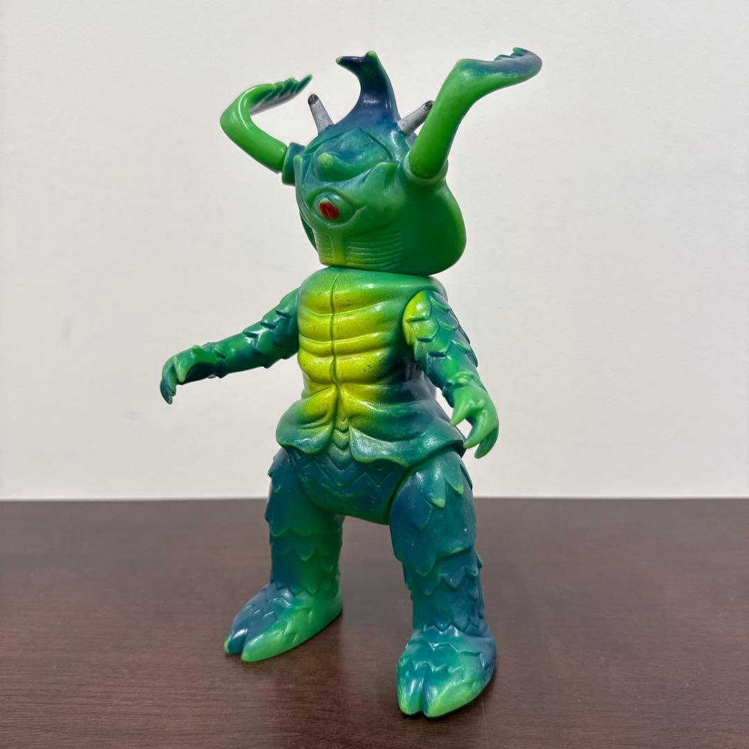 当時物　マルサン　怪獣　アントラー　ソフビ