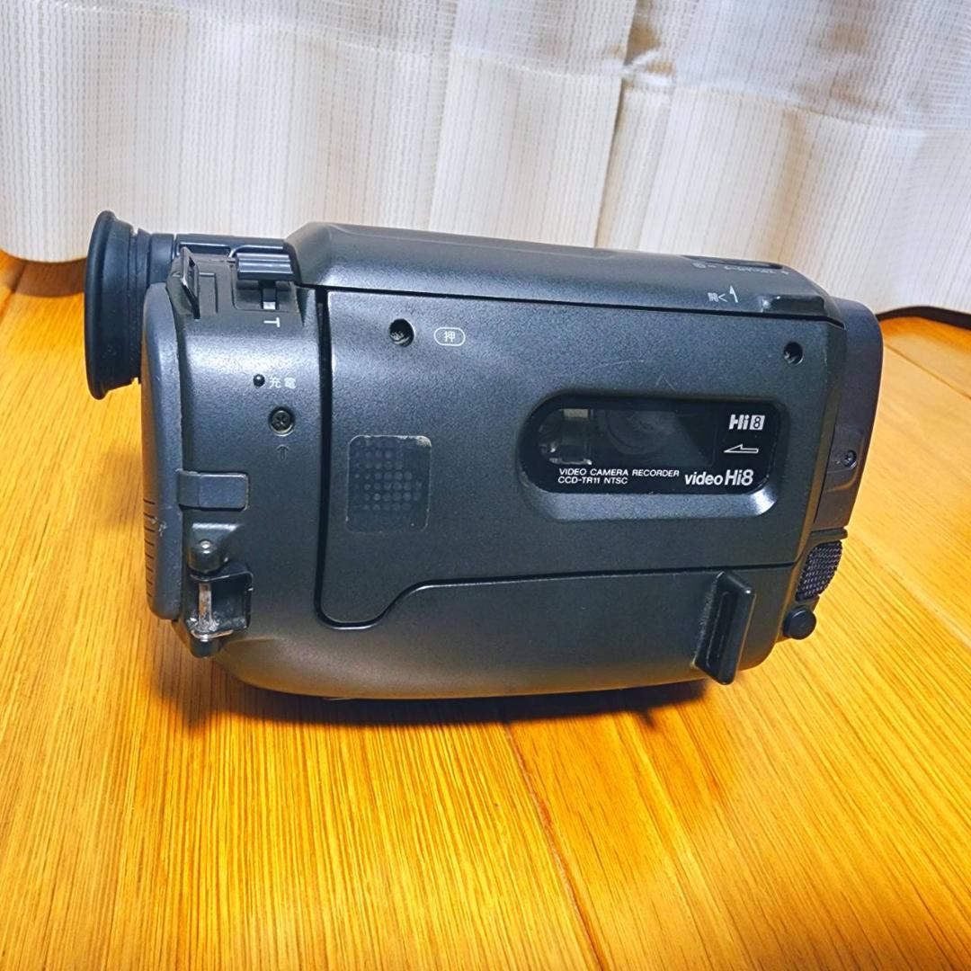 【動作確認済】SONY Hi8 高画質 ビデオカメラ CCD-TR11 セット