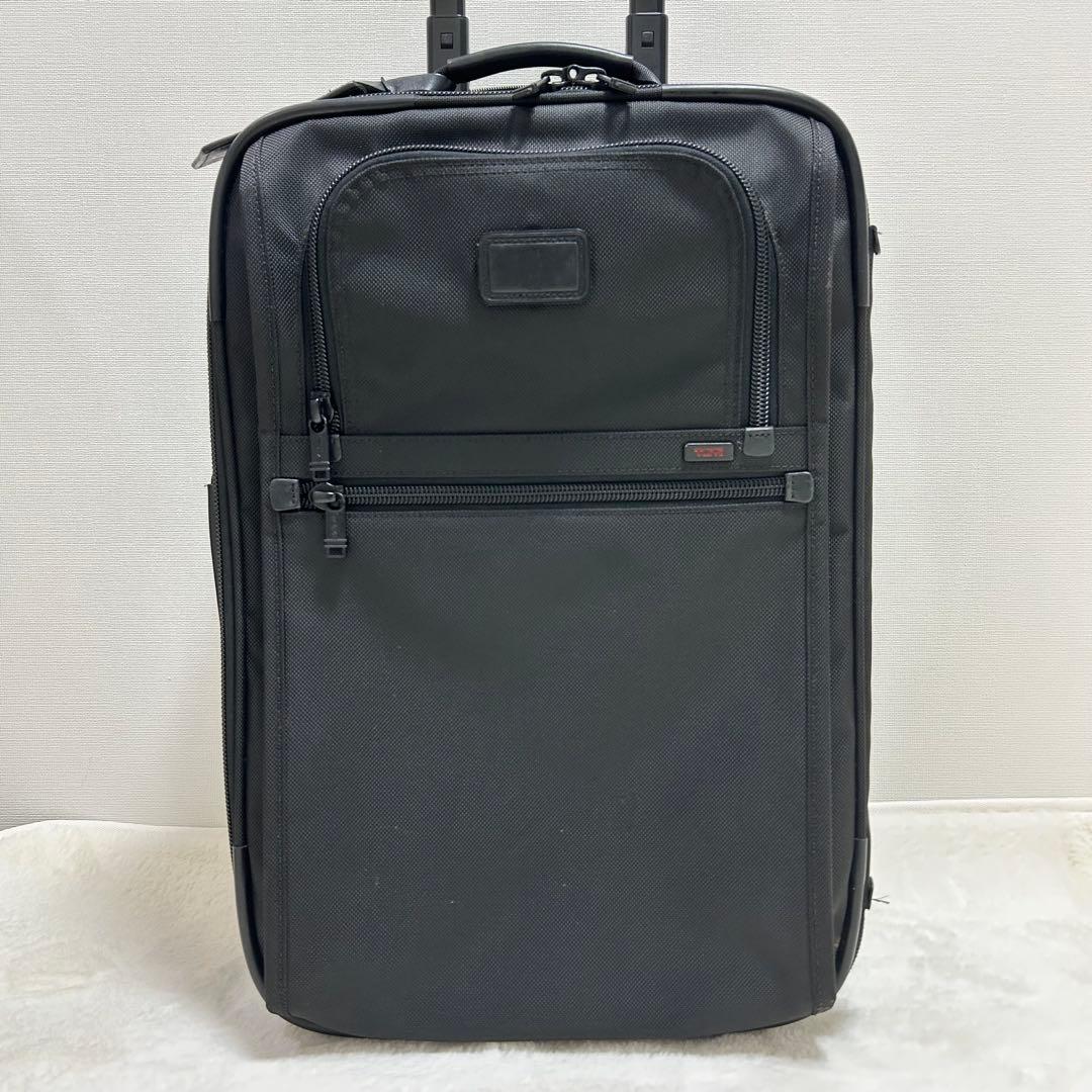 【美品】トゥミ　アルファ　スーツケース　キャリーケース　ブラック