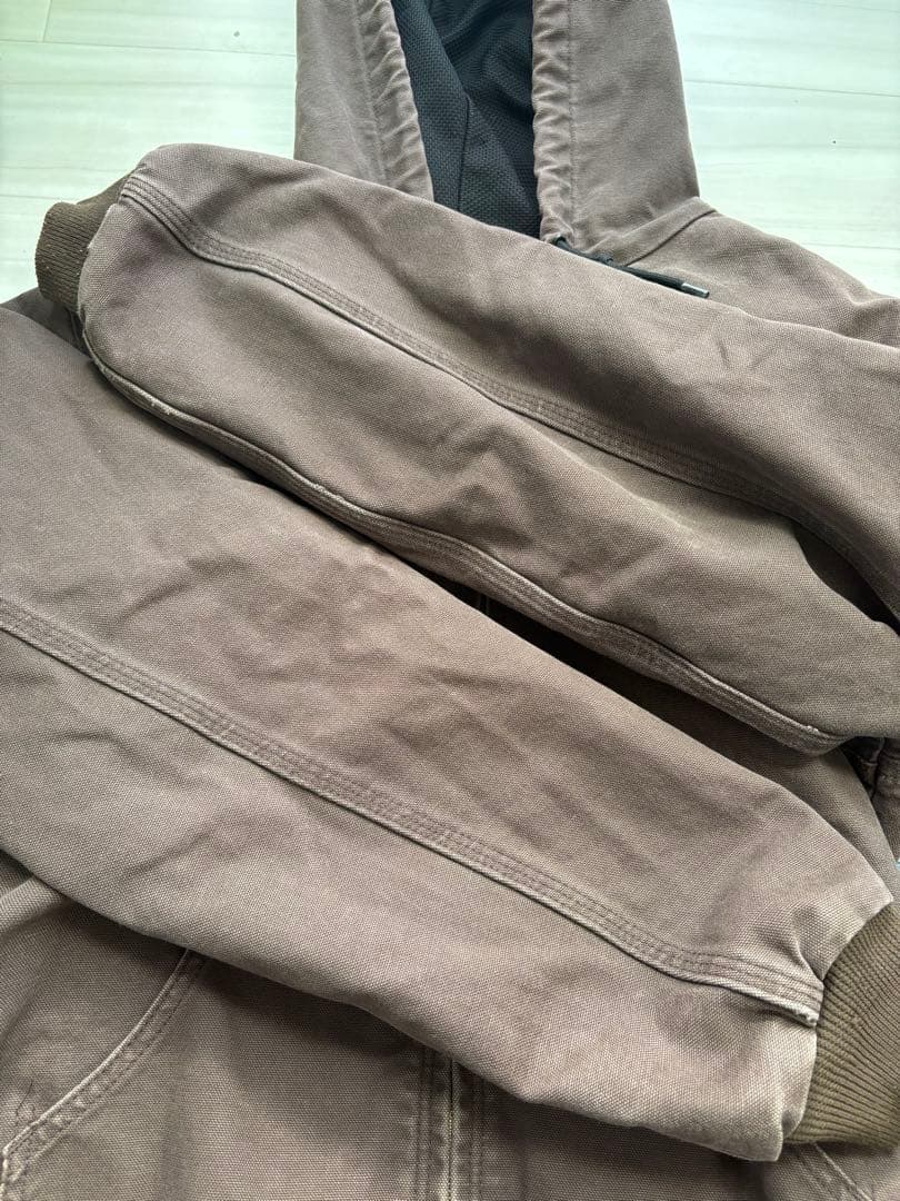 カーハート アクティブジャケット J208ダークブラウンM