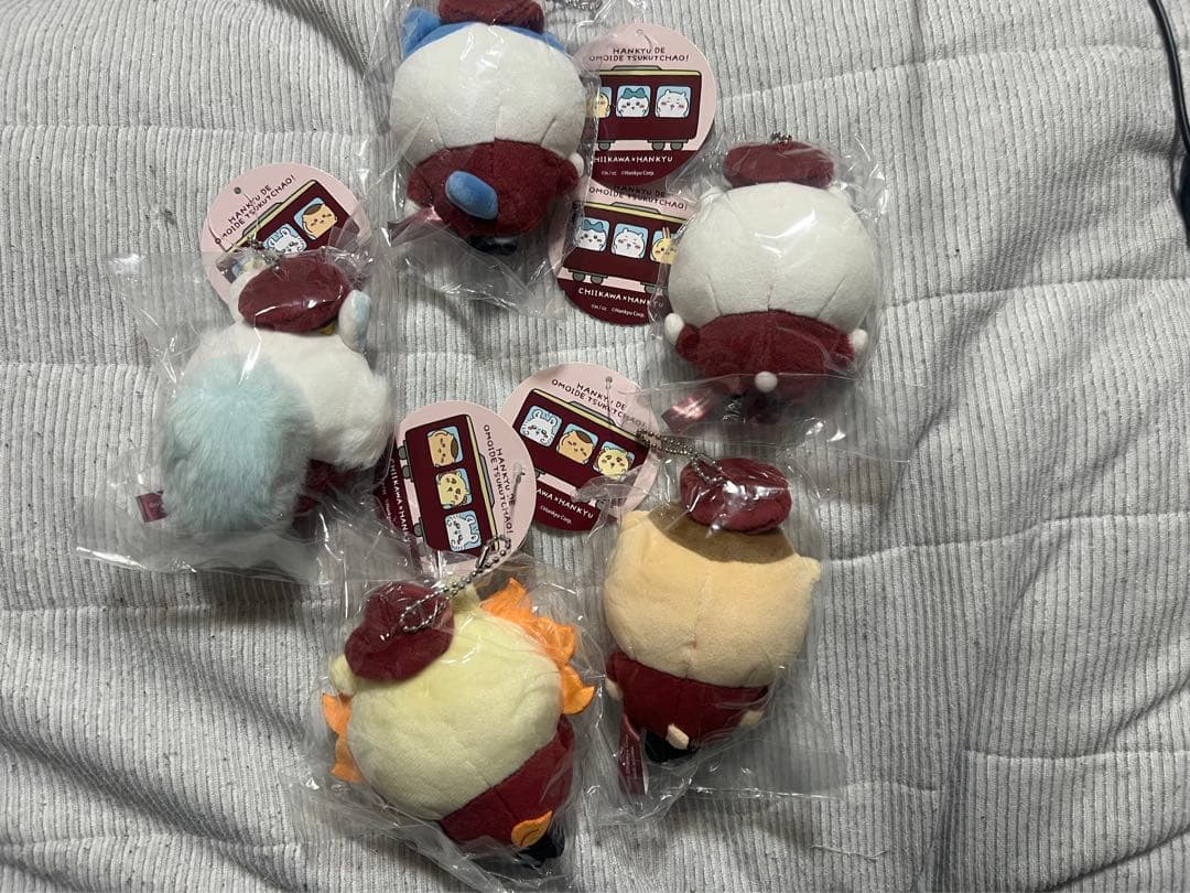 ちいかわ 阪急電車なマスコット セット売り